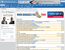 Tablet Screenshot of globenews24.com
